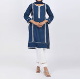 Women's Embroidered Kurti - Zinc, Women Ready Kurtis, Chase Value, Chase Value