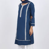 Women's Embroidered Kurti - Zinc, Women Ready Kurtis, Chase Value, Chase Value