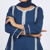 Women's Embroidered Kurti - Zinc, Women Ready Kurtis, Chase Value, Chase Value