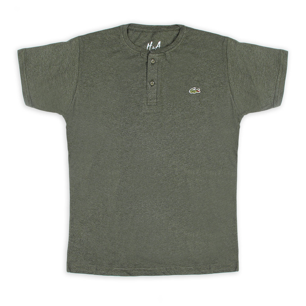 Men's Half sleeves T-Shirt - Green, Men's T-Shirts & Polos, Chase Value, Chase Value