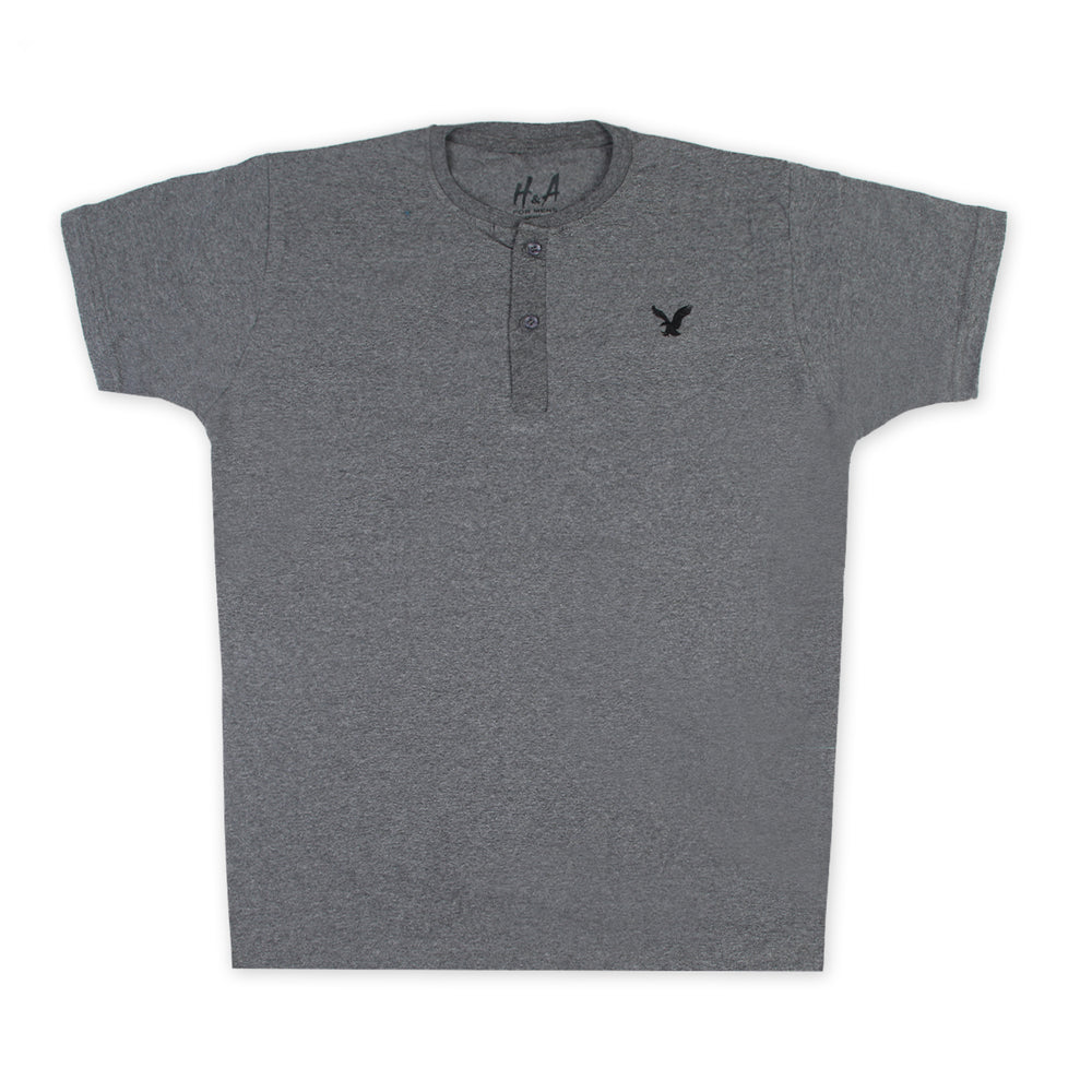 Men's Half sleeves T-Shirt - Grey, Men's T-Shirts & Polos, Chase Value, Chase Value