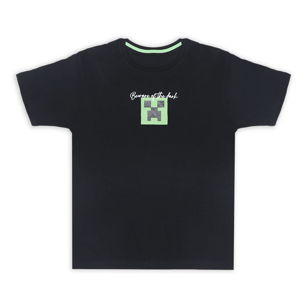 Men's Half Sleeves T-Shirt - Black, Men's T-Shirts & Polos, Chase Value, Chase Value