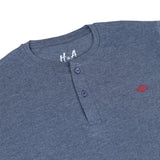 Men's Half sleeves T-Shirt - Denim Blue, Men's T-Shirts & Polos, Chase Value, Chase Value