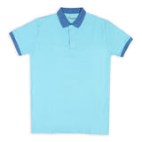 Men's Half sleeves T-Shirt - Sky Blue, Men's T-Shirts & Polos, Chase Value, Chase Value