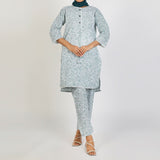 Women's Printed Co-Ords Set - Green, Women Co-Ord Set, Chase Value, Chase Value