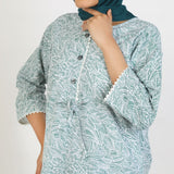Women's Printed Co-Ords Set - Green, Women Co-Ord Set, Chase Value, Chase Value