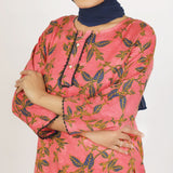 Women's Printed 2Pcs Suit - Pink, Women Shalwar Suits, Chase Value, Chase Value
