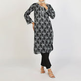 Women's Fancy 2Pcs Suit - Black, Women Shalwar Suits, Chase Value, Chase Value