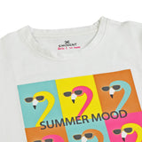 Eminent Girls Half Sleeves T-Shirt - White, Girls T-Shirts, Eminent, Chase Value