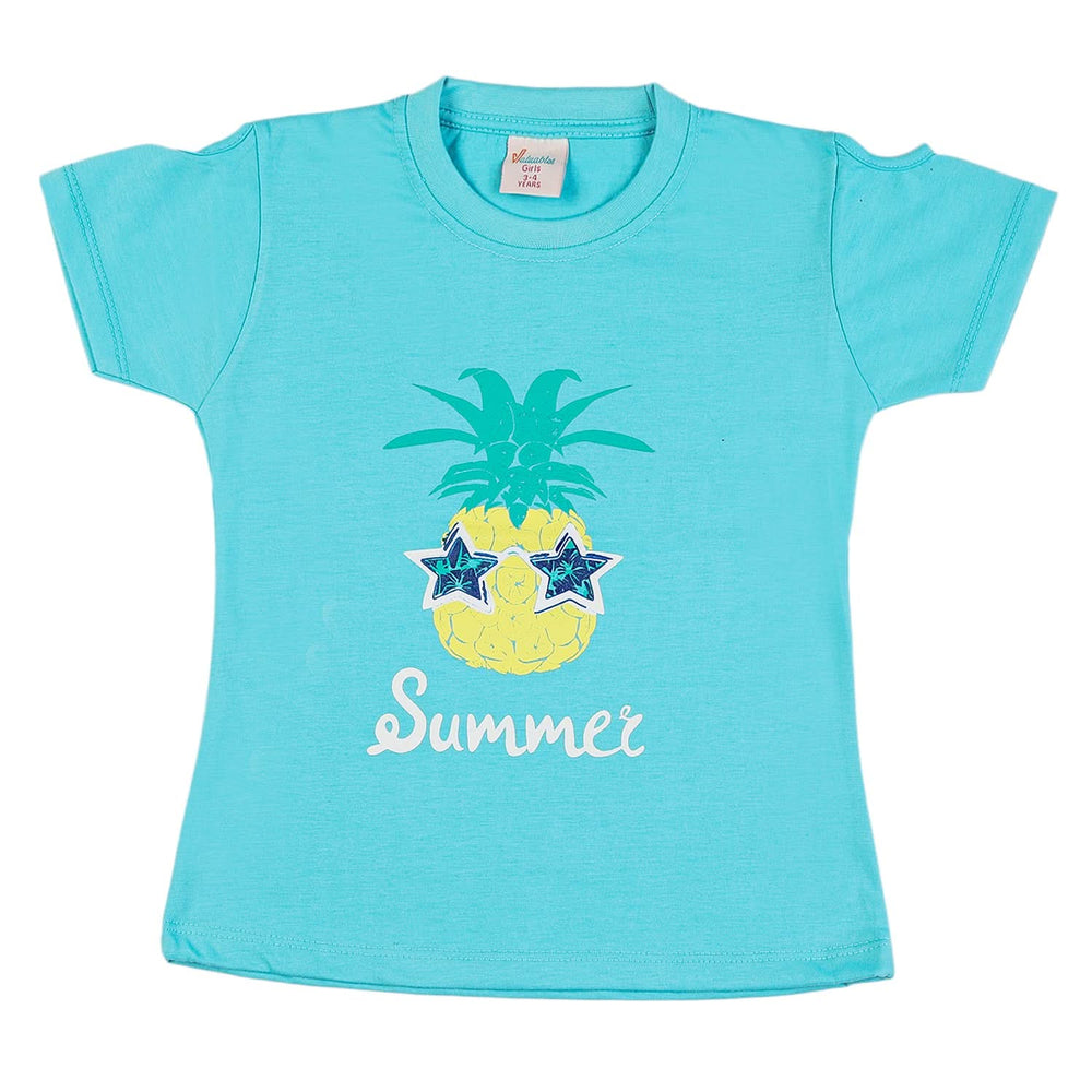 Girls Half Sleeves T-Shirt, Girls T-Shirts, Chase Value, Chase Value