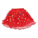 Girls Skirt - Red, Girls Shorts Skirts, Chase Value, Chase Value