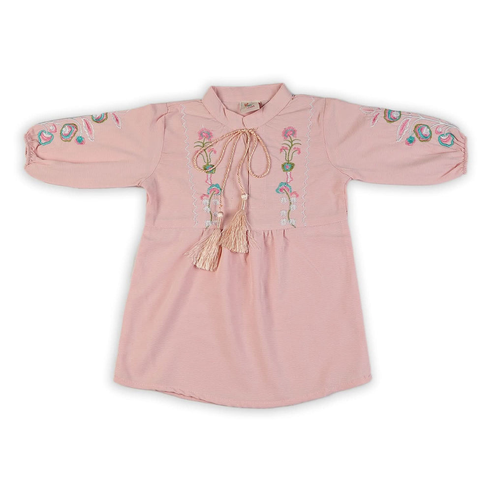 Girls Woven Top - Pink, Girls Tops, Chase Value, Chase Value
