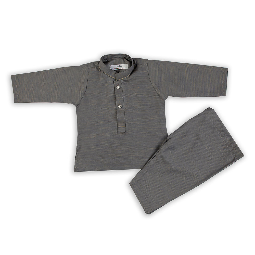 Eminent Newborn Boys Shalwar Suit - Grey, Newborn Boys Shalwar Suits, Eminent, Chase Value
