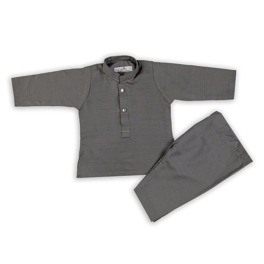 Eminent Newborn Boys Shalwar Suit - Grey, Newborn Boys Shalwar Suits, Eminent, Chase Value