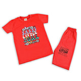 Girls Half Sleeves Suit - Orange, Girls Suits, Chase Value, Chase Value