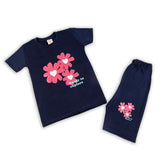 Girls Half Sleeves Suit - Navy Blue, Girls Suits, Chase Value, Chase Value