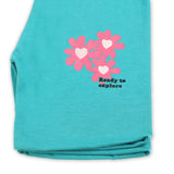 Girls Half Sleeves Suit - Green, Girls Suits, Chase Value, Chase Value