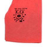Girls Half Sleeves Suit - Orange, Girls Suits, Chase Value, Chase Value