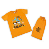 Girls Half Sleeves Suit - Mustard, Girls Suits, Chase Value, Chase Value