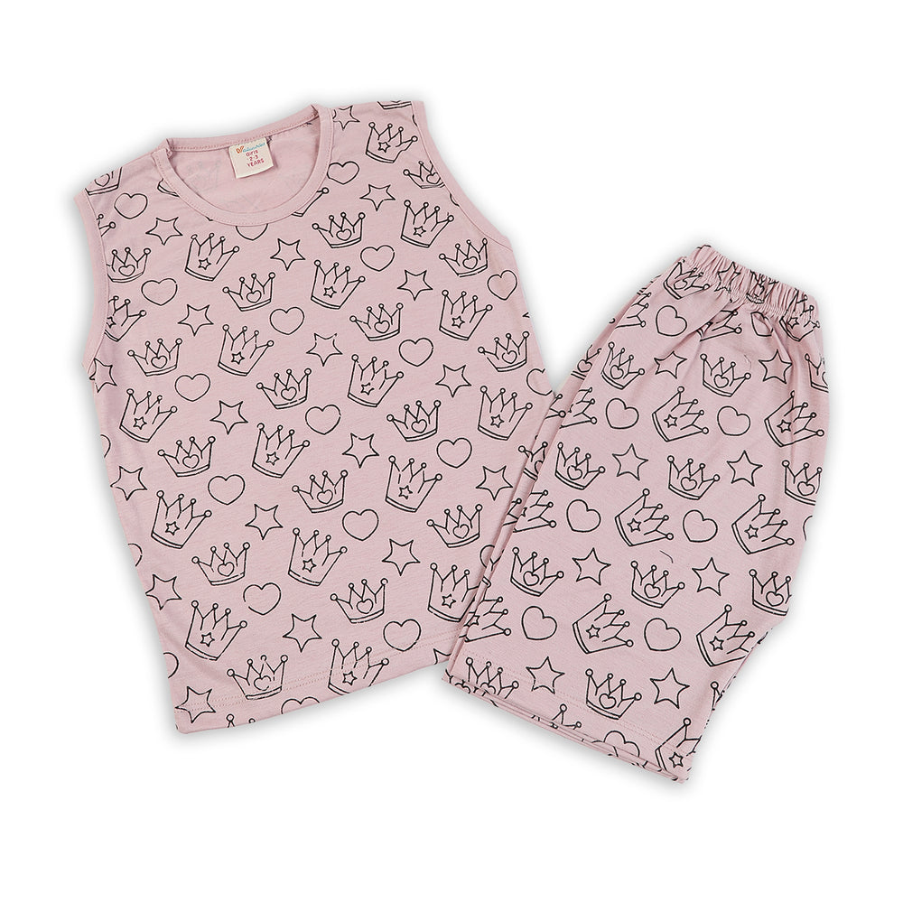 Girls Sando Suit - Light Purple, Girls Suits, Chase Value, Chase Value