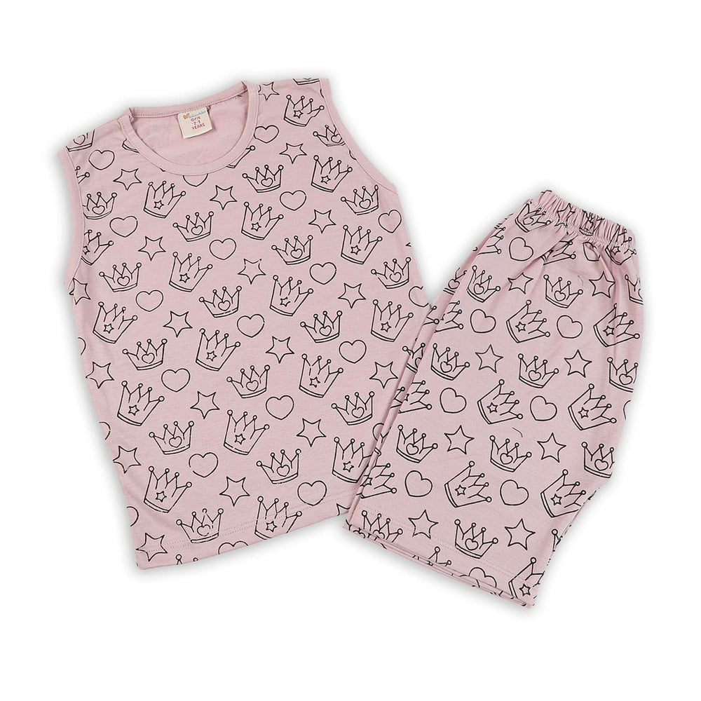 Girls Sando Suit - Light Purple, Girls Suits, Chase Value, Chase Value