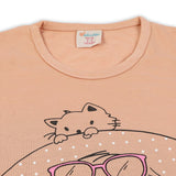 Girls Sando T-Shirt - Peach, Girls Sando, Chase Value, Chase Value
