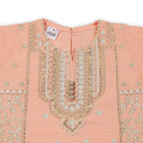 Eminent Girls Embroidered 3Pcs Shalwar Suit - Peach, Girls Shalwar Kameez, Eminent, Chase Value