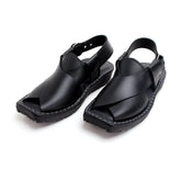 Boys Peshawari Sandal - Black, Boys Sandals, Chase Value, Chase Value