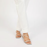 Women's Trouser - White, Women Pants & Tights, Chase Value, Chase Value