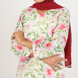 Women's Lawn Kurti - Light Green, Women Ready Kurtis, Chase Value, Chase Value