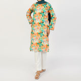 Women's Lawn Kurti - Green, Women Ready Kurtis, Chase Value, Chase Value