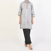 Women's Printed Kurti - Brown, Women Ready Kurtis, Chase Value, Chase Value