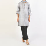 Women's Printed Kurti - Brown, Women Ready Kurtis, Chase Value, Chase Value