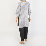 Women's Printed Kurti - Brown, Women Ready Kurtis, Chase Value, Chase Value