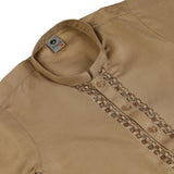 Boys Embroidered Shalwar Suit - Light Brown, Boys Shalwar Kameez, Chase Value, Chase Value