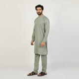 Eminent Men's Trim Fit Kurta Pajama - Mint Green, Men's Shalwar Kameez, Eminent, Chase Value