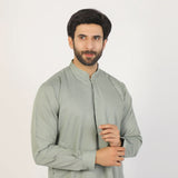 Eminent Men's Trim Fit Kurta Pajama - Mint Green, Men's Shalwar Kameez, Eminent, Chase Value