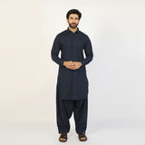 Eminent Men's Kameez Shalwar Plain Suit - Navy Blue, Men's Shalwar Kameez, Eminent, Chase Value