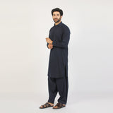 Eminent Men's Kameez Shalwar Plain Suit - Navy Blue, Men's Shalwar Kameez, Eminent, Chase Value