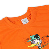 Boys Half Sleeves Suit - Orange, Boys Sets & Suits, Chase Value, Chase Value