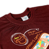 Boys Half Sleeves Suit - Maroon, Boys Sets & Suits, Chase Value, Chase Value