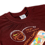 Boys Half Sleeves Suit - Maroon, Boys Sets & Suits, Chase Value, Chase Value
