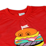 Boys Half Sleeves Suit - Red, Boys Sets & Suits, Chase Value, Chase Value