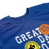 Boys Half Sleeves Suit - Royal Blue, Boys Sets & Suits, Chase Value, Chase Value