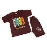 Boys Half Sleeves Suit - Maroon, Boys Sets & Suits, Chase Value, Chase Value