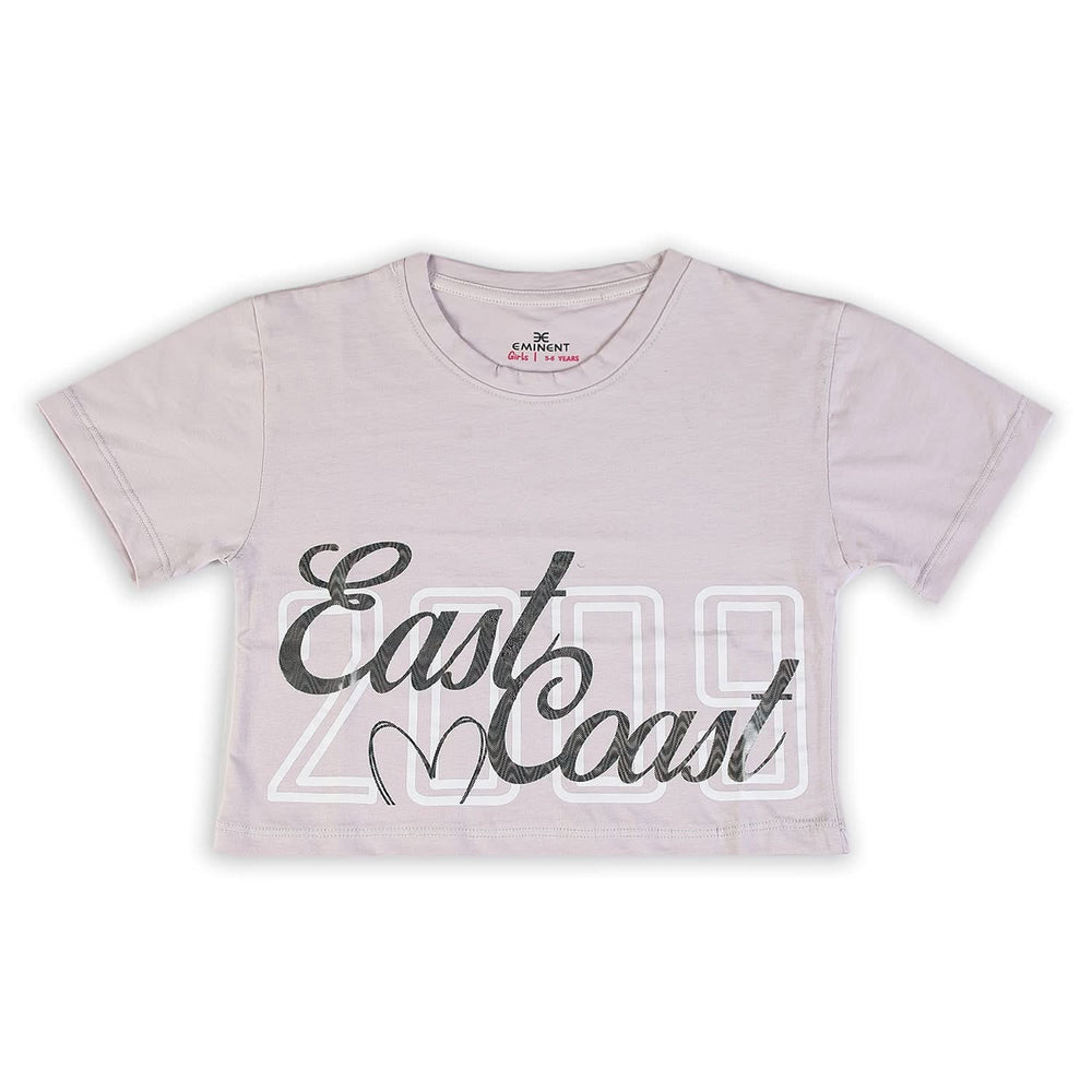 Eminent Girls Half Sleeves T-Shirt - Lilac, Girls T-Shirts, Eminent, Chase Value