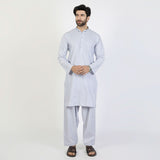 Men's Slim Fit Shalwar Suit - Blue, Men's Shalwar Kameez, Chase Value, Chase Value