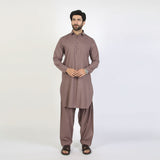 Eminent Men's Kameez Shalwar Plain Suit - Warm Grey, Men's Shalwar Kameez, Eminent, Chase Value