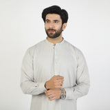 Eminent Men's Embroidered Shalwar Suit - Grey, Men's Shalwar Kameez, Eminent, Chase Value