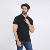Eminent Men's Half Sleeves Polo T-Shirt - Black, Men's T-Shirts & Polos, Eminent, Chase Value